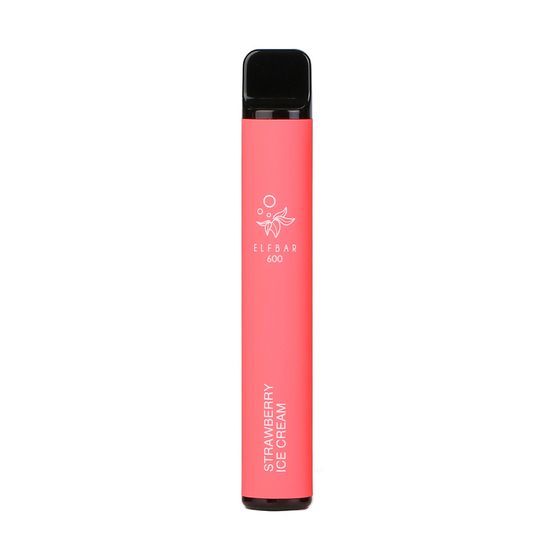 Strawberry Ice Cream Elf Bar 600 Puff Disposable Vape Juicemate