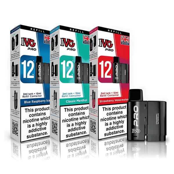 IVG Pro 12 Prefilled Pods Juicemate IVG Pro 12 Prefilled Pods Juicemate
