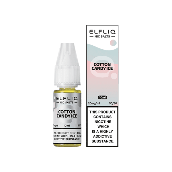 Cotton Candy Ice Nic Salt E-Liquid by ElfLiq Juicemate Cotton Candy Ice Nic Salt E-Liquid by ElfLiq Juicemate